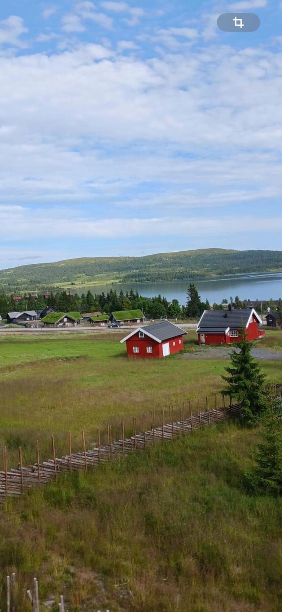 Leilighet Med Panoramautsikt Sjusjoen Innendors Parkering Exterior foto